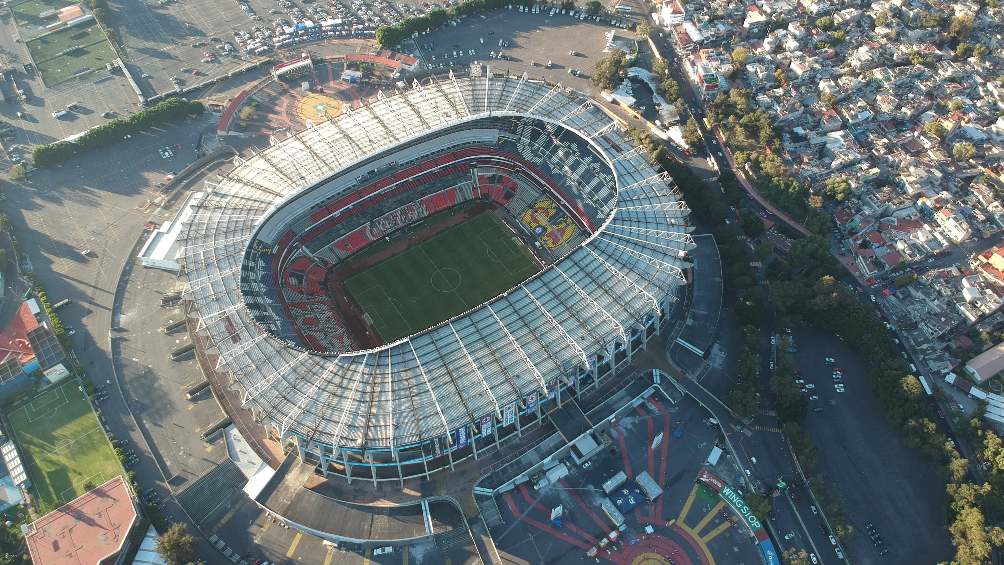 EL ESTADIO AZTECA POR SU TERCER MUNDIAL