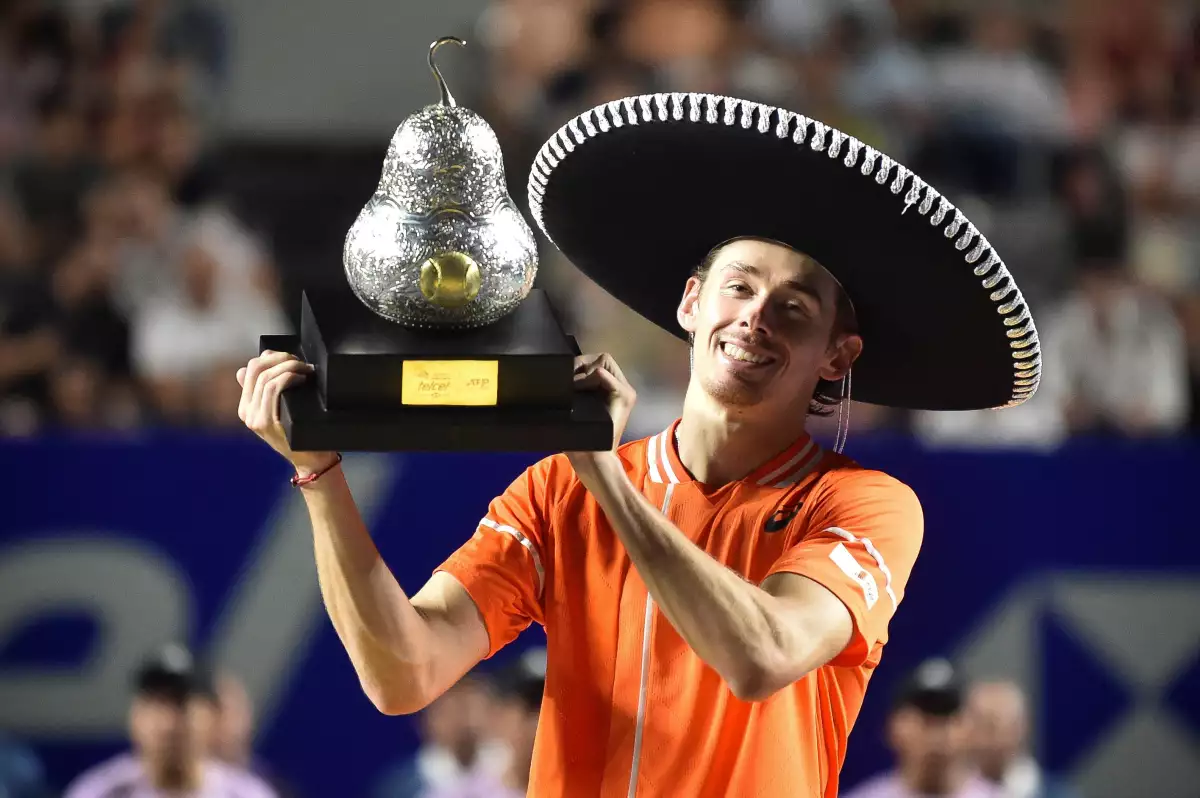 Alex Minaur se corona como campeón del Abierto de Tenis en Acapulco