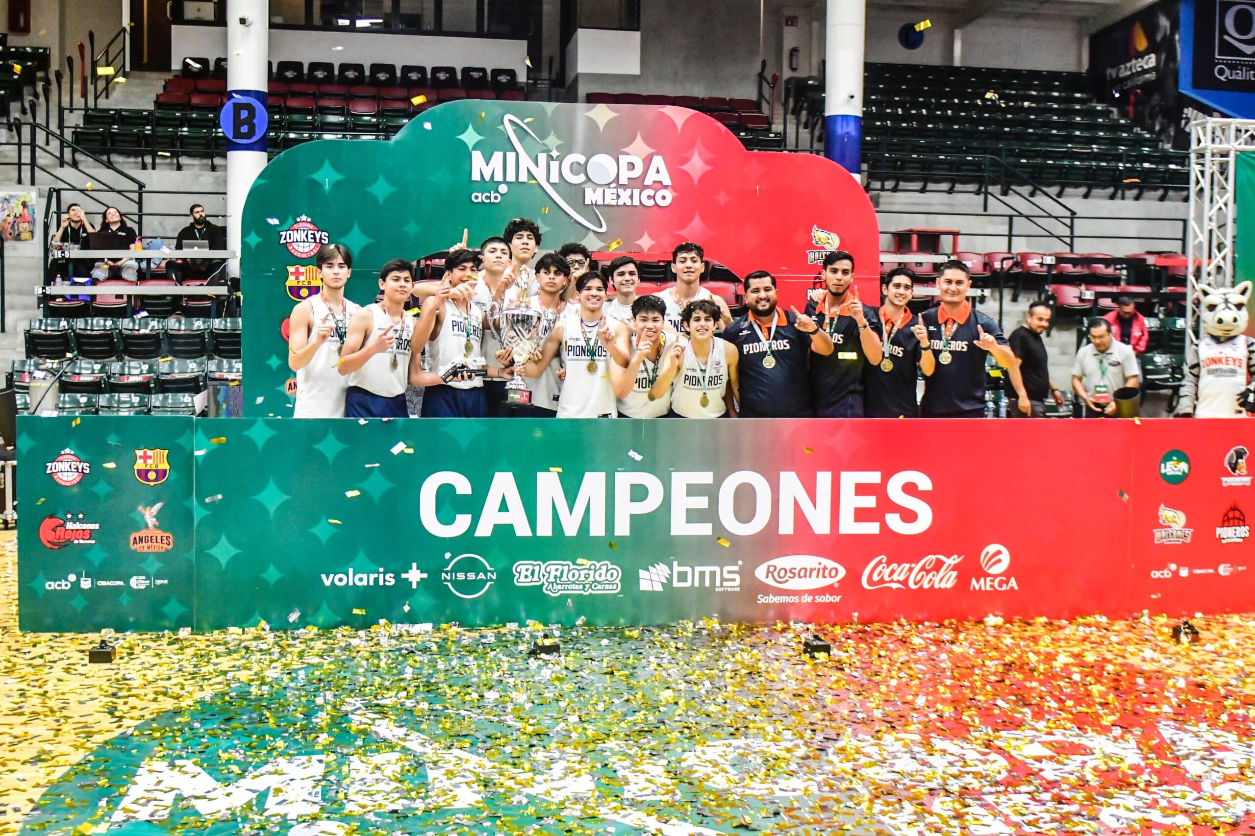 Pioneros Academy es campeón de la Minicopa México.