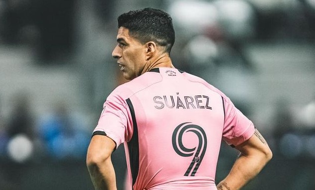 Luis Suárez en partido del Inter Miami en la MLS.