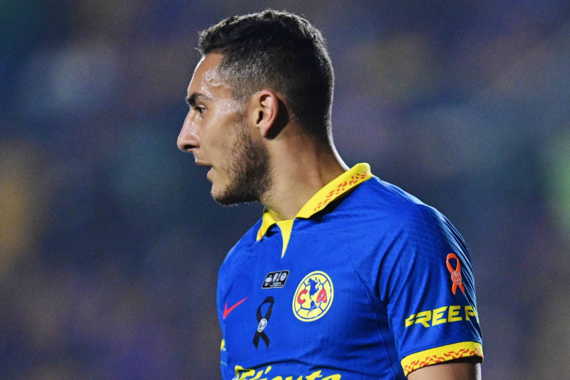 Sebastián Cáceres en partido al inicio del Clausura 2024.