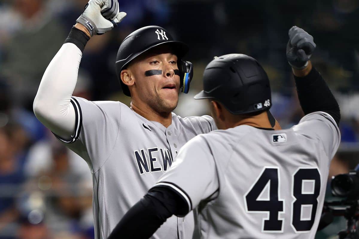 AARON JUDGE CELEBRA ANOTAR CARRERA