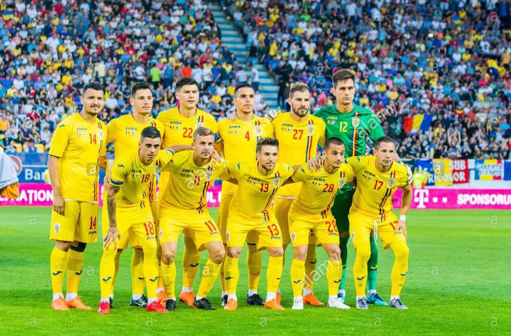 Selección de Rumania lista para debutar en la Eurocopa.