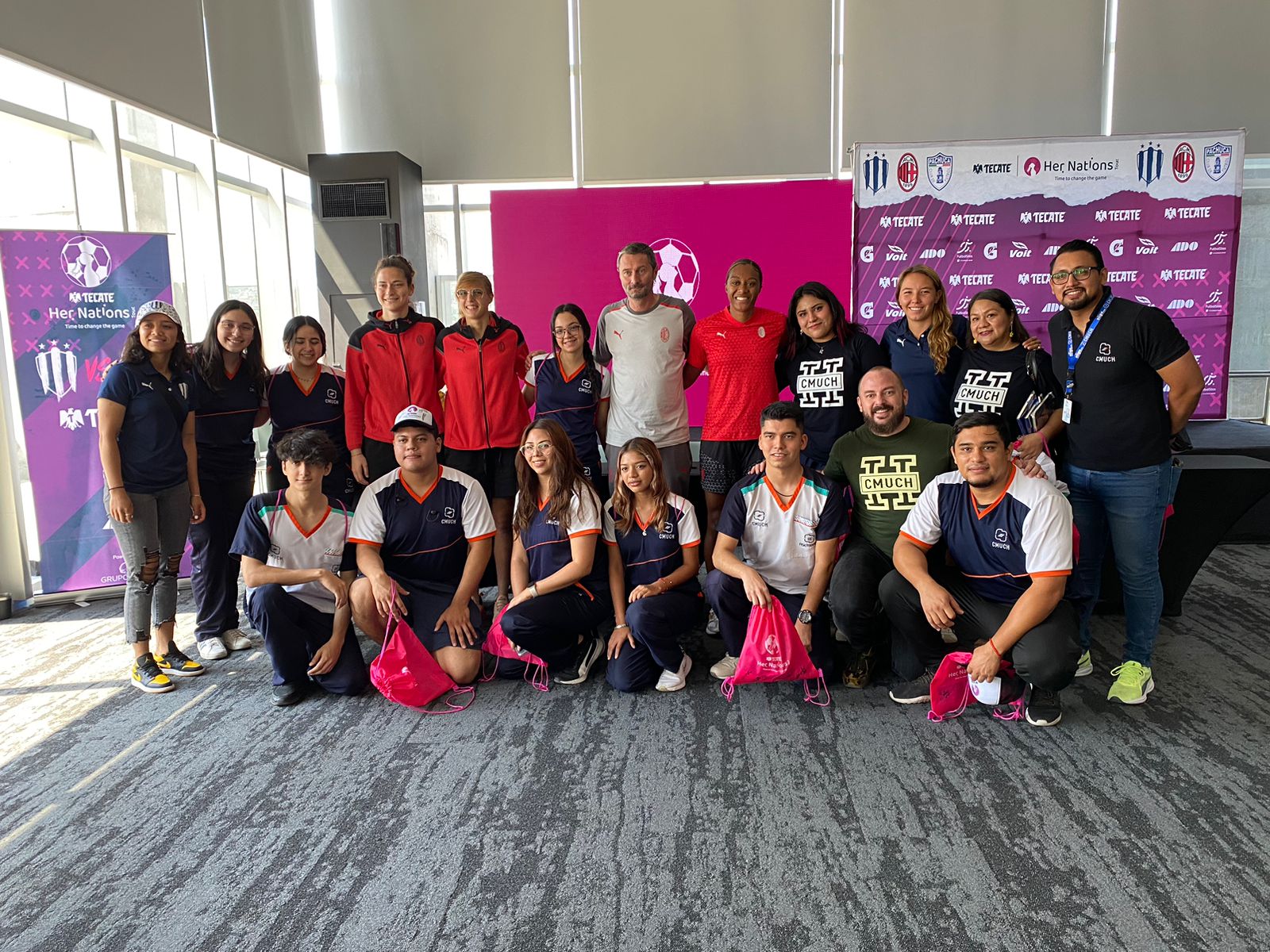 AC MILAN VS RAYADAS FEMENIL