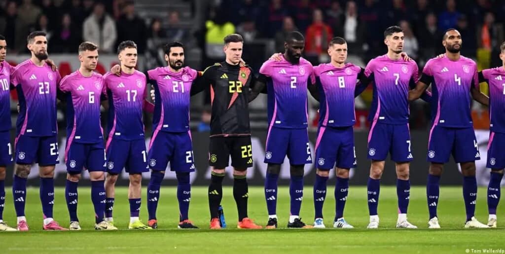 Jugadores de Alemania previo a la jornada 2 de la fase de grupos en la Eurocopa 2024.