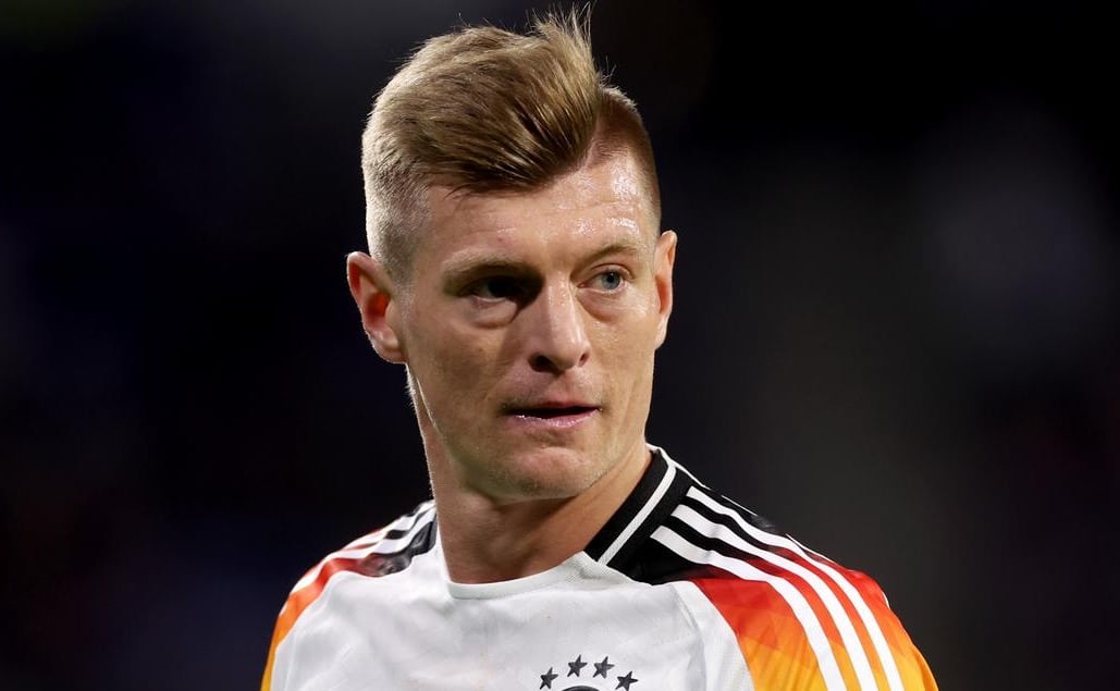 Toni Kroos en su debut con la Selección de Alemania en la Euro.