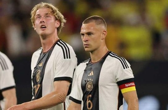 Jugadores de Alemania en el primer partido de la Euro 2024.