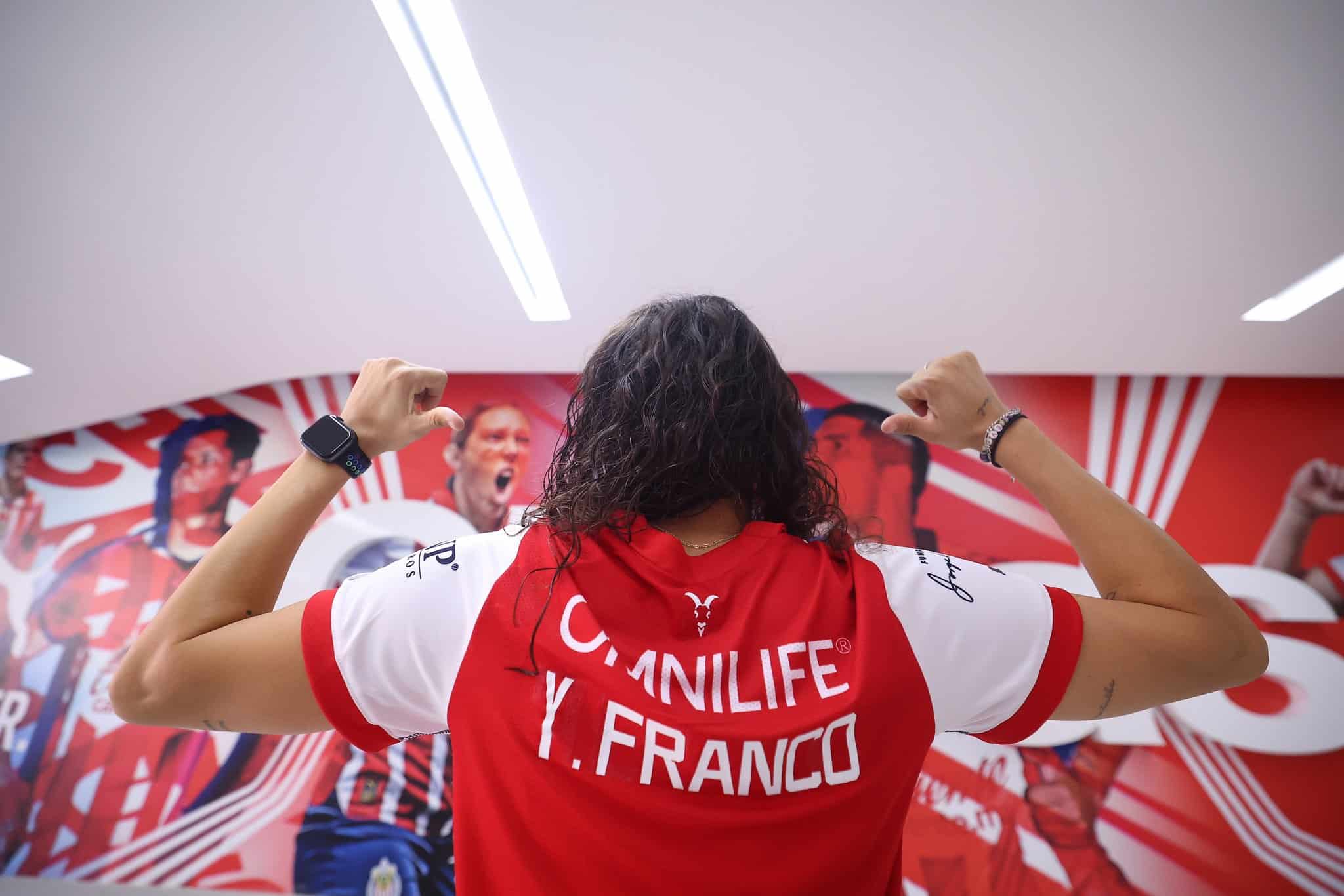 YAMILE FRANCO CHIVAS FEMENIL