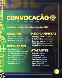 Convocados de Brasil para la Copa América 2024.