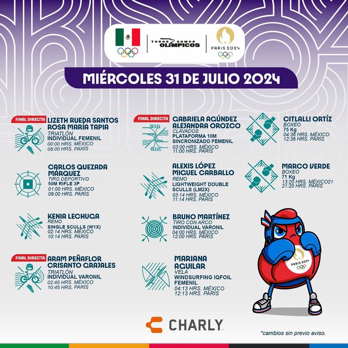 AGENDA MEXICANOS PARÍS