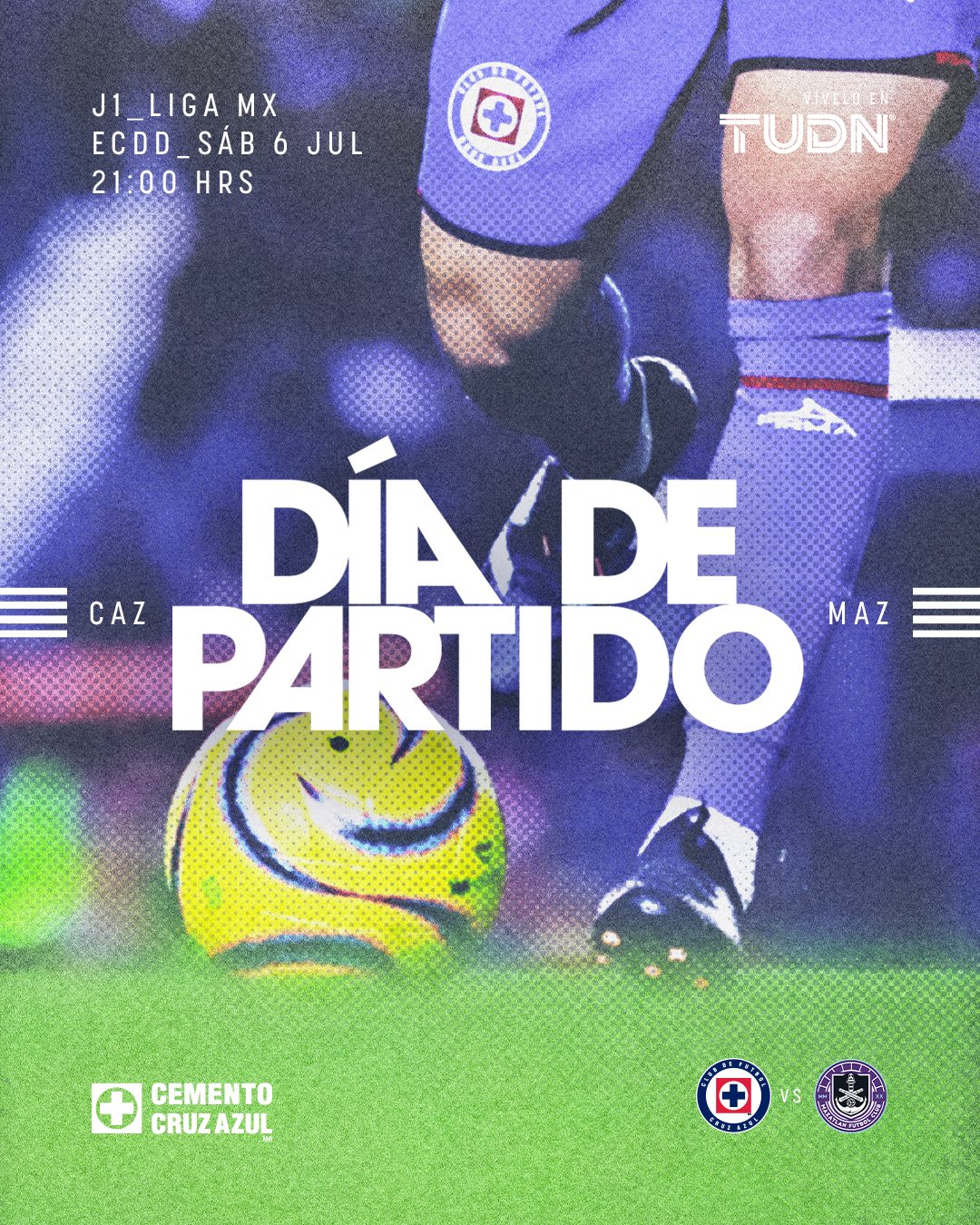 Cruz Azul debuta hoy ante Mazatlán FC en el AP2024.