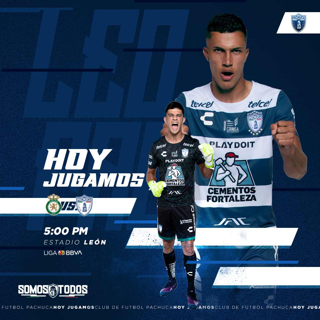 Tuzos del Pachuca juega este sábado de visitante en la fecha 2.