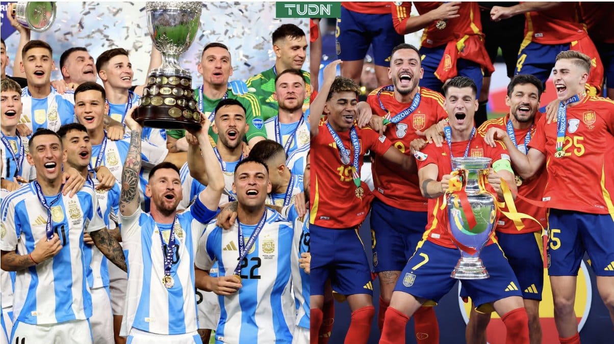 Argentina y España se verán las caras en la Finalissima a celebrarse en el verano del 2025.