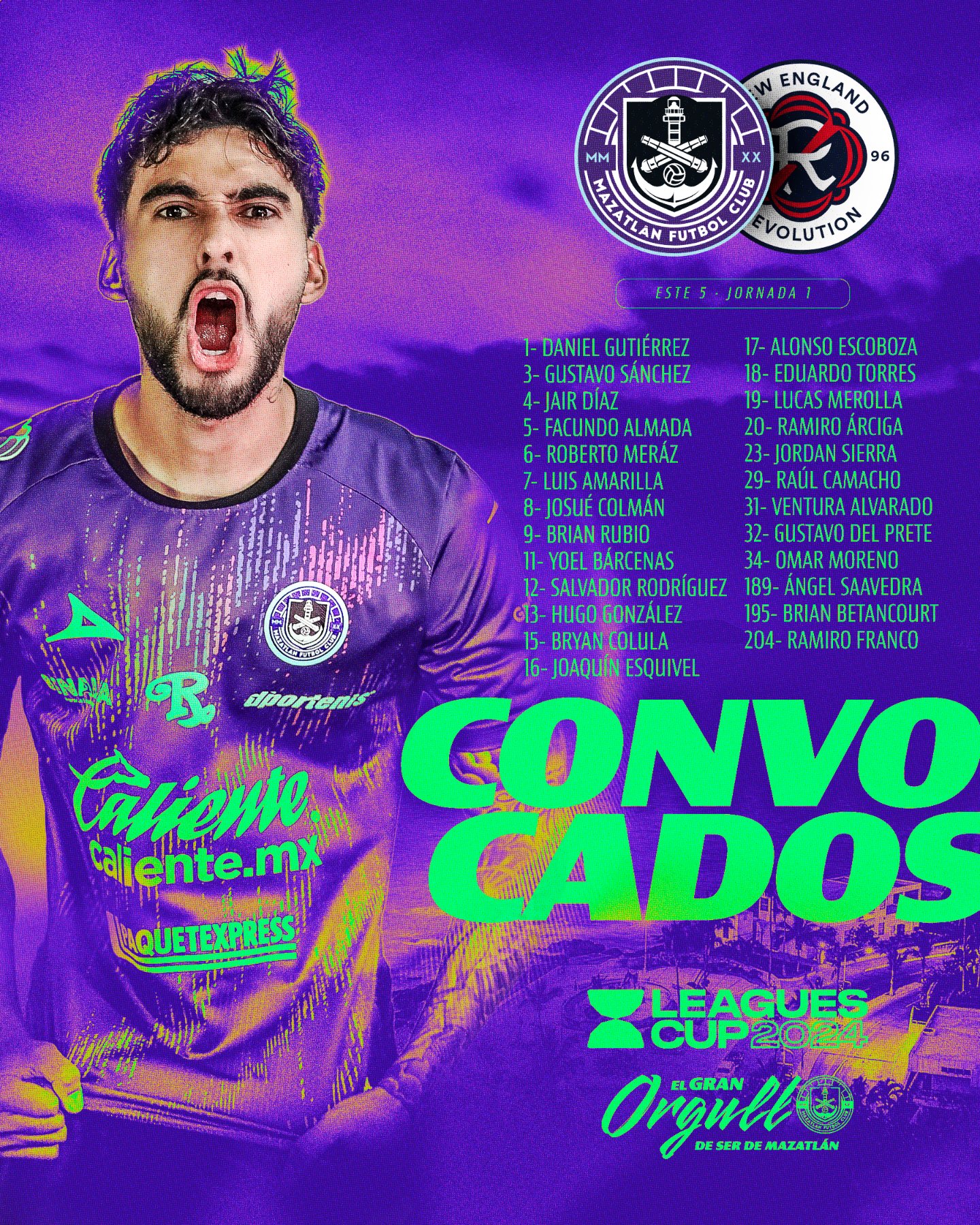 Mazatlán FC juega su debut este sábado ante New England.