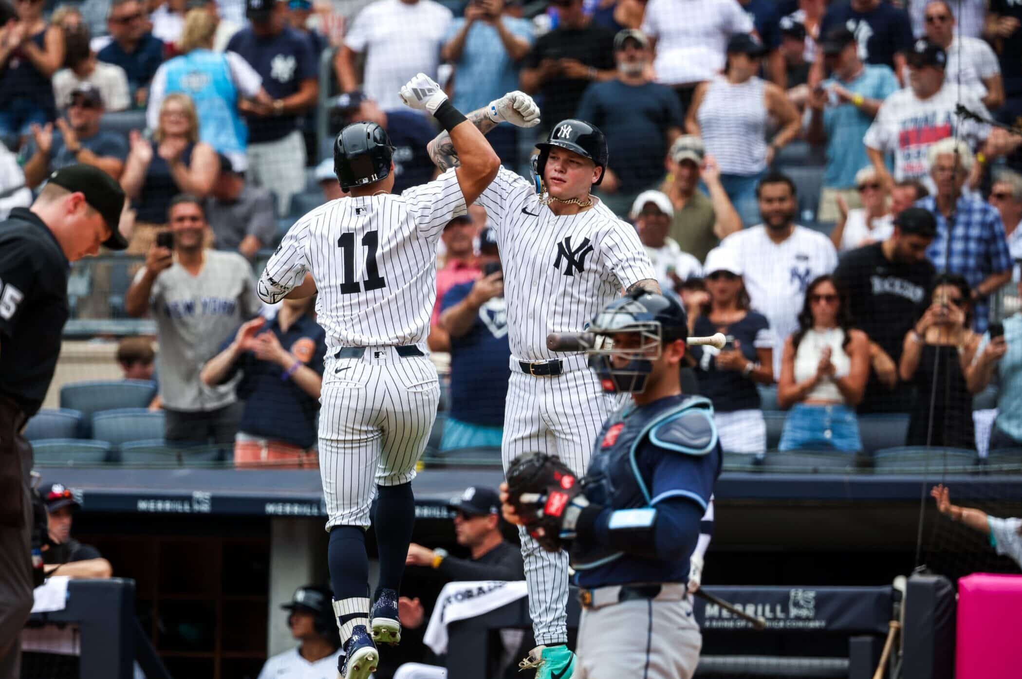 ÁLEX VERDUGO DE LOS YANKEES CELEBRA