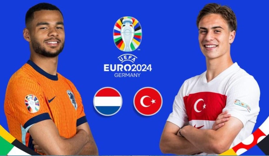 Holanda vs Turquía juegan por los Cuartos de Final de la Eurocopa 2024.