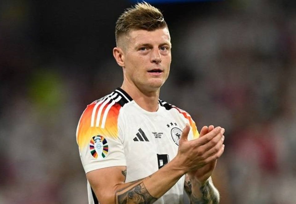 Toni Kroos se despide de la Selección de Alemania tras ser eliminado.
