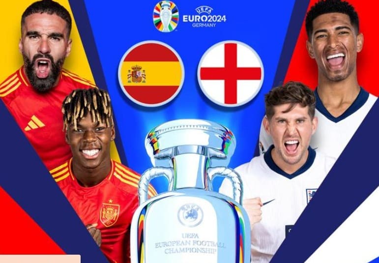 Lista la gran final de la Eurocopa 2024 entre España e Inglaterra.