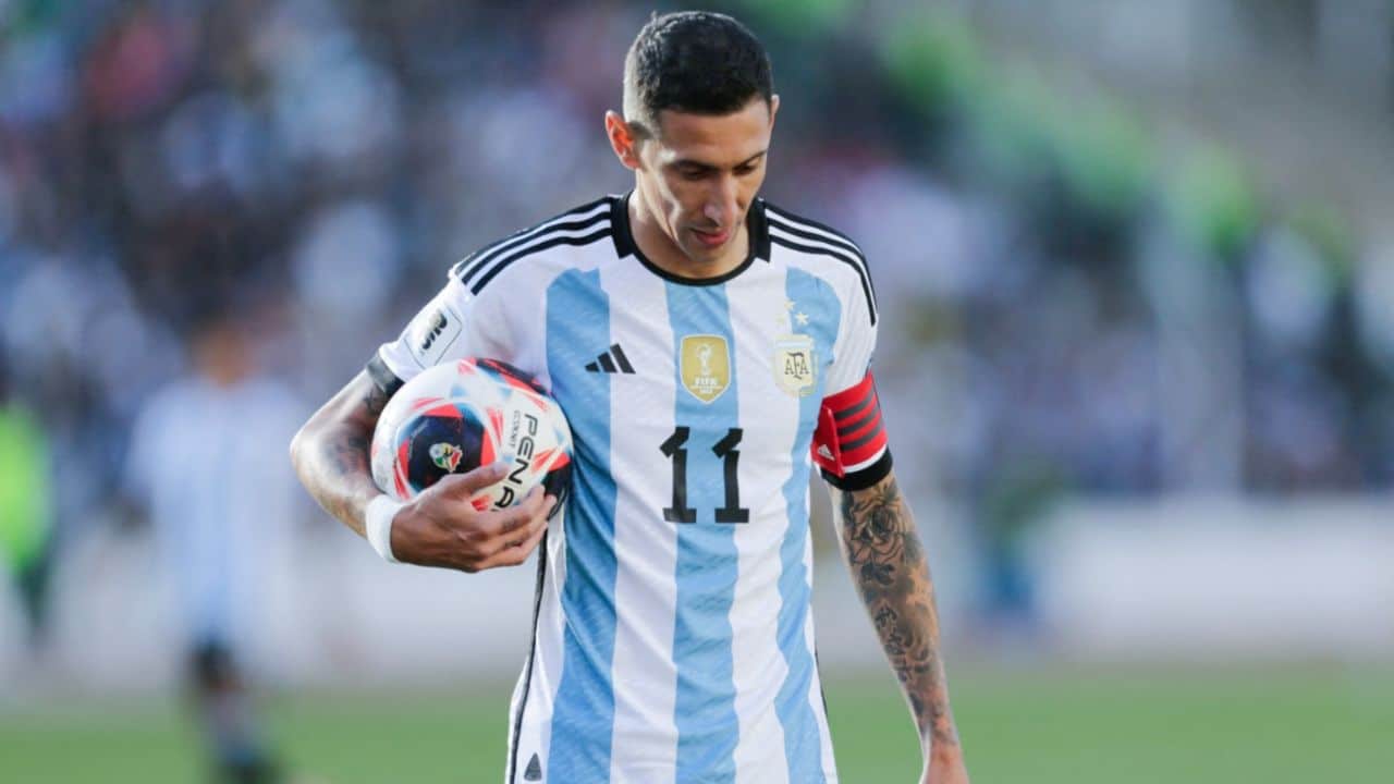 Ángel Di María en partido de la Copa América 2024.