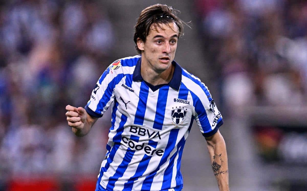 Jordi Cortizo en partido de Rayados de Monterrey.