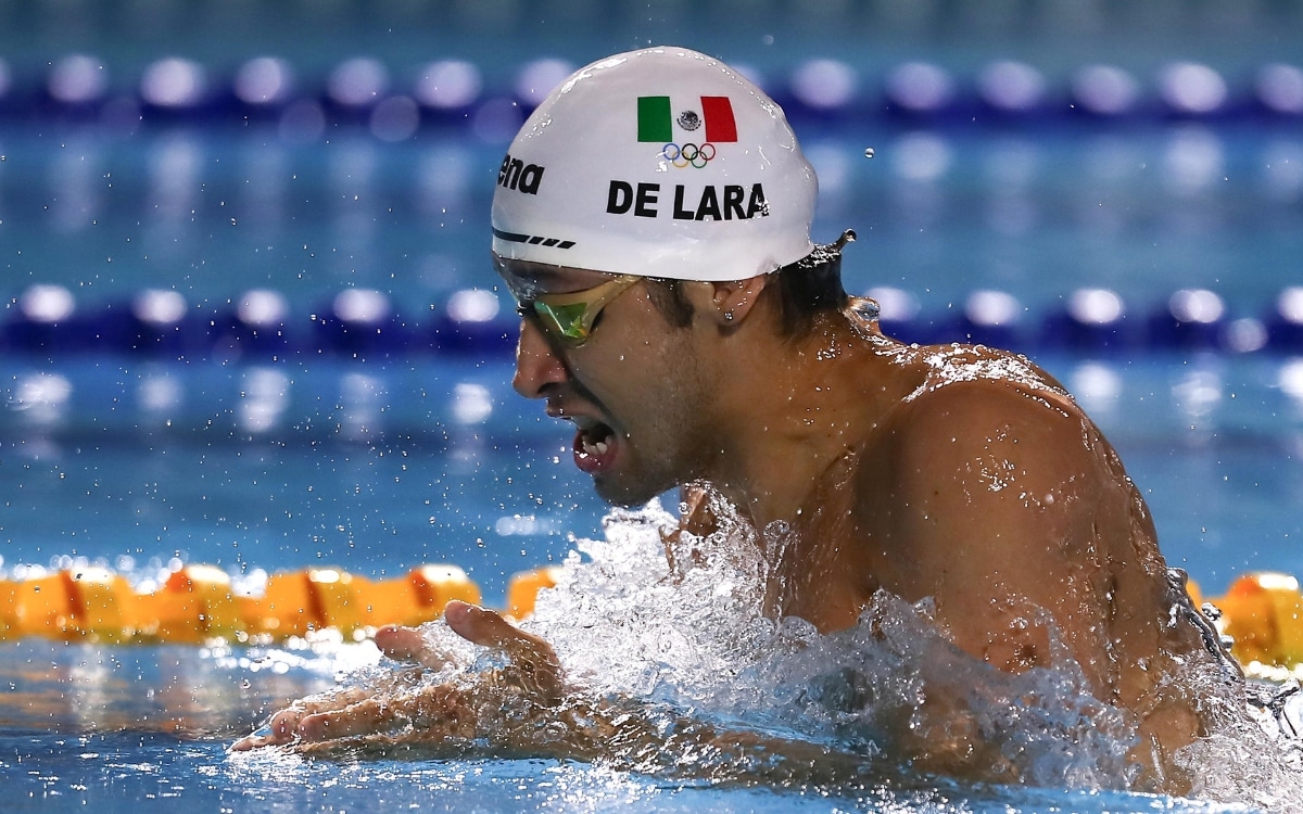 Miguel de Lara en su participación en Panamericanos.