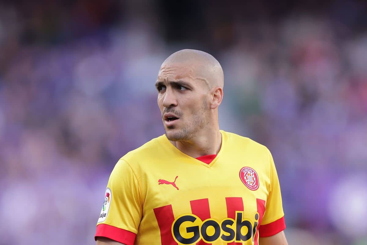 Oriol Romeu en partido en partido con el Girona de España.