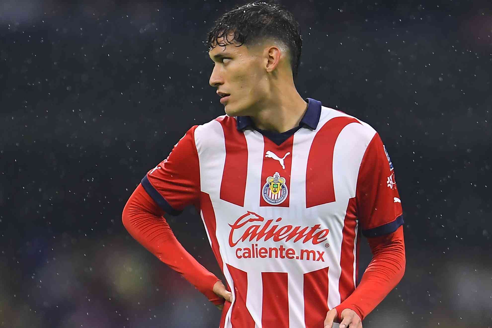 Jesús Orozco Chiquete en partido con Chivas.