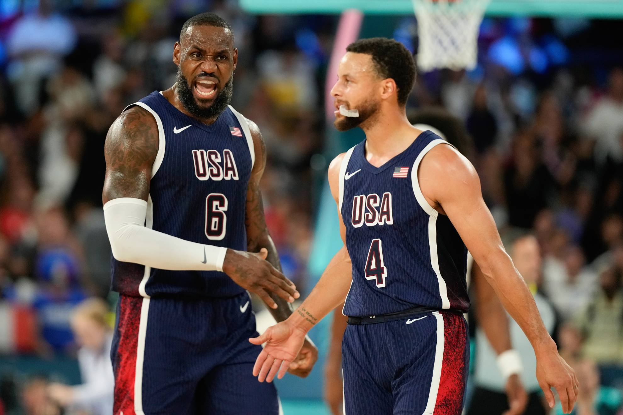 LeBron James y Stephen Curry se llevan el oro en JO 2024.