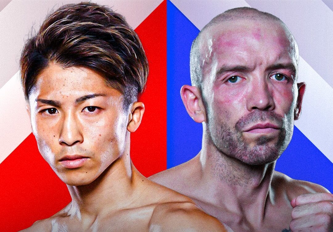 NAOYA INOUE A LA IZQUIERDA Y TJ DOHENY A LA DERECHA