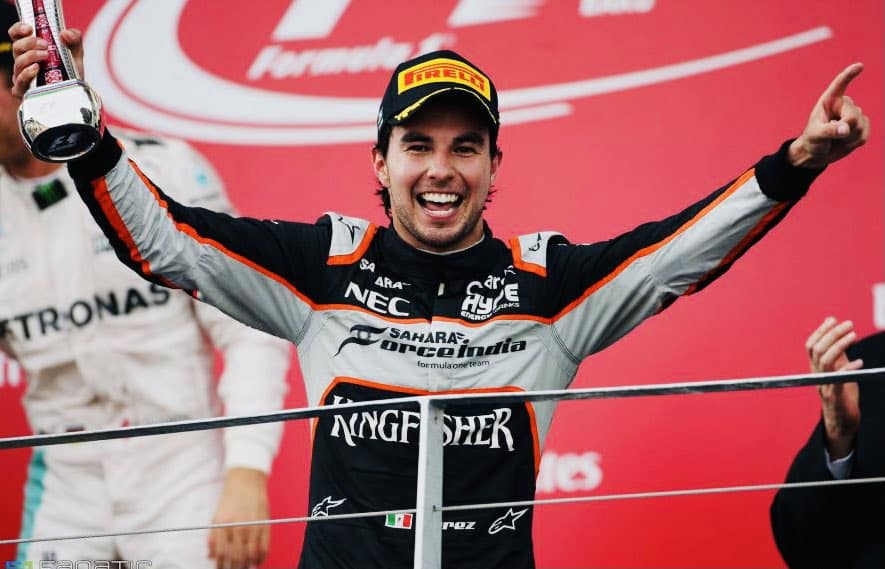 CHECO PEREZ FORCE INDIA