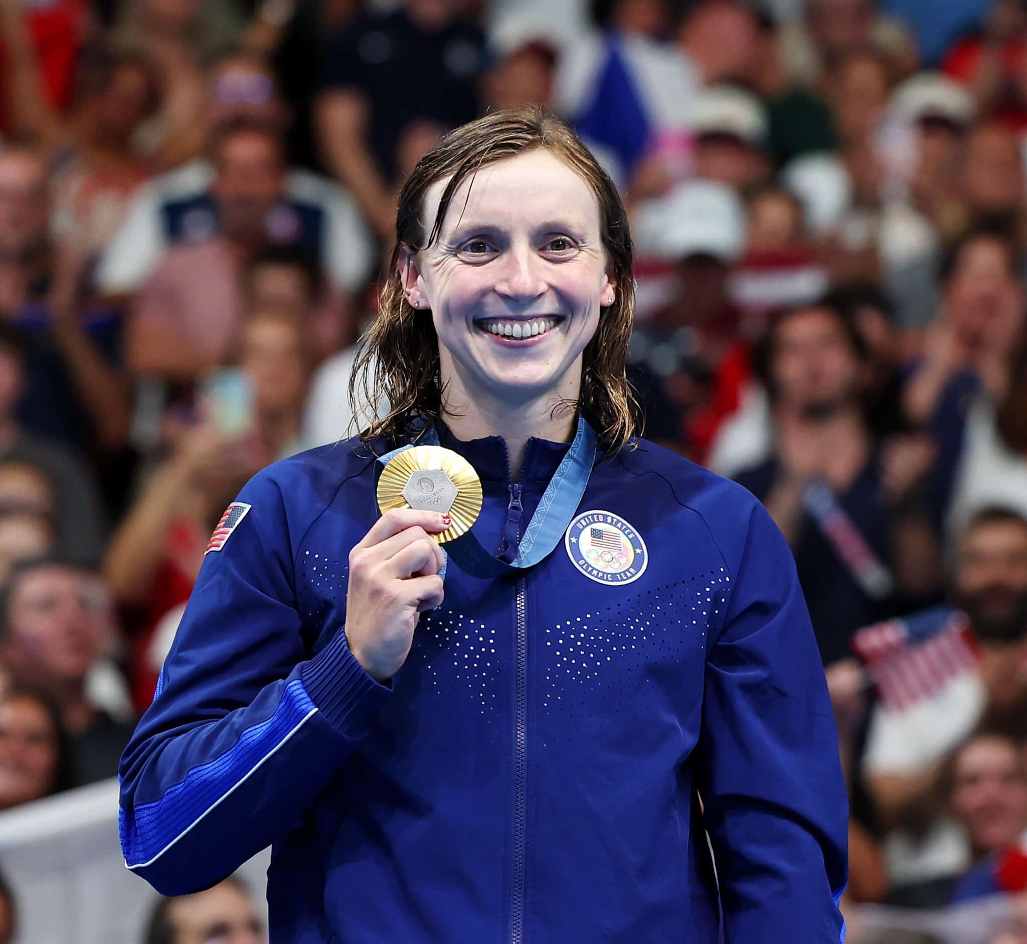 La estadounidense Katie Ledecky ahora presume nueve medallas de Oro tras brillar nuevamente en los Juegos de París 2024.