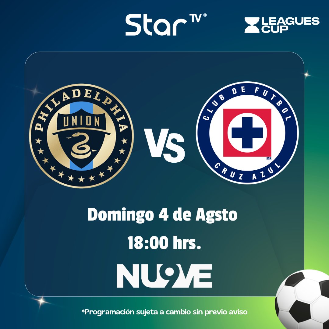 Cruz Azul se mide ante el Philadelphia Unión en la jornada 3.