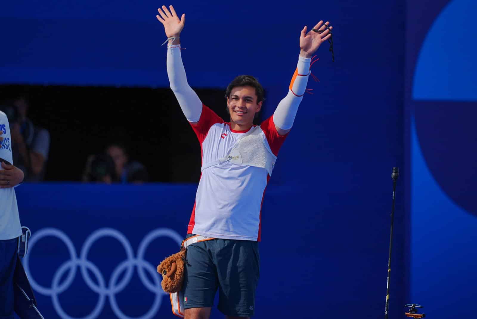 Matías Grande se queda a un paso de los cuartos de final al caer 4-6 ante el francés Baptiste Addis del tiro con arco.