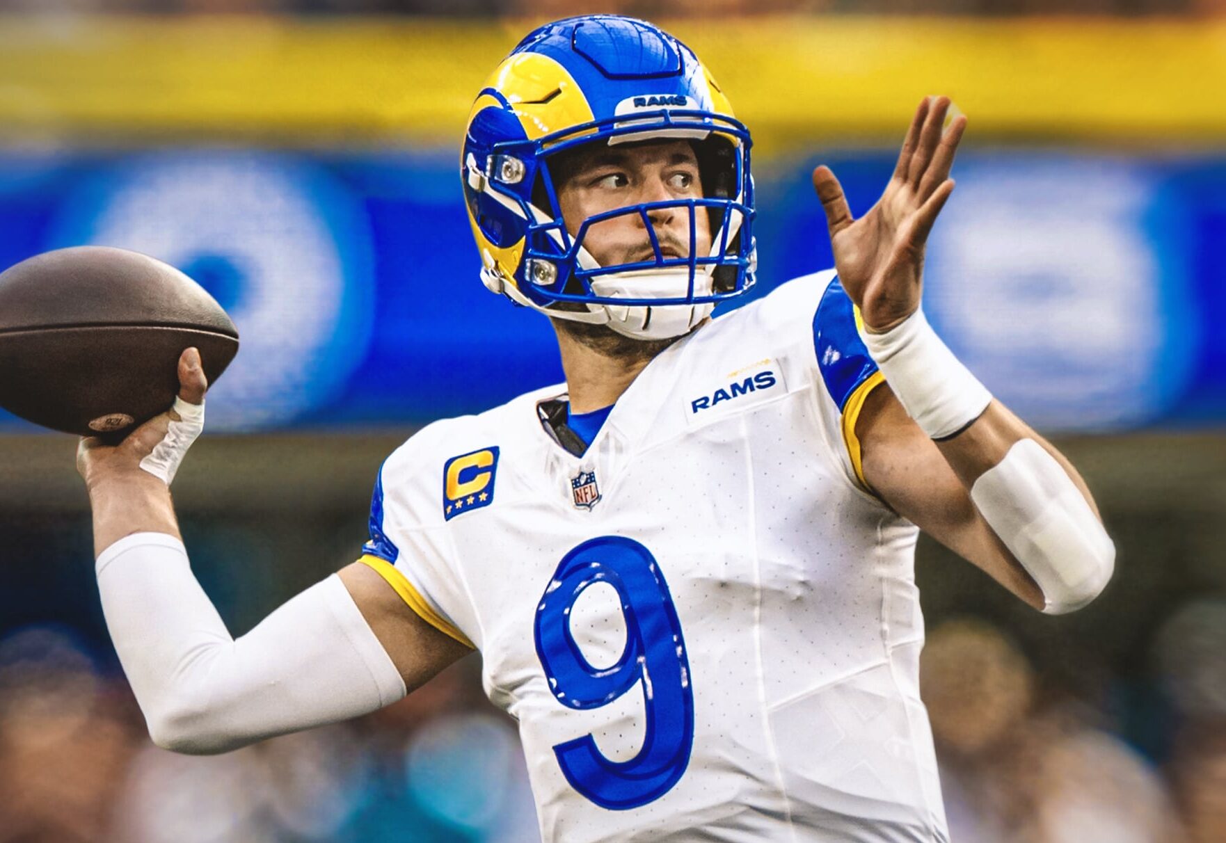 MATTHEW STAFFORD MARISCAL DE CAMPO DE LOS ÁNGELES RAMS