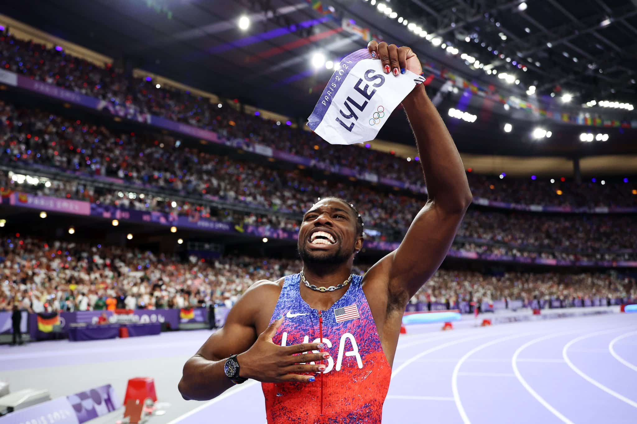 NOAH LYLES PARIS 2024