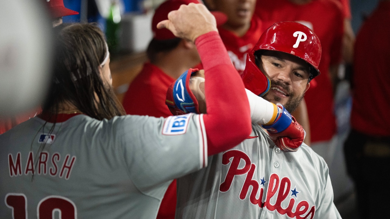 PHILLIES DOBLEGARON A LOS DODGERS