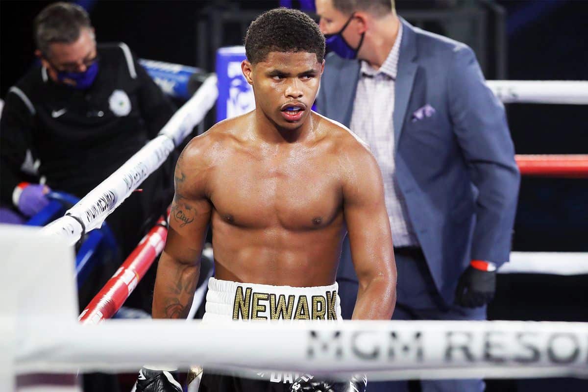 Shakur Stevenson esta en la orbita de Sugar Núñez como posible rival a futuro en peso ligero.