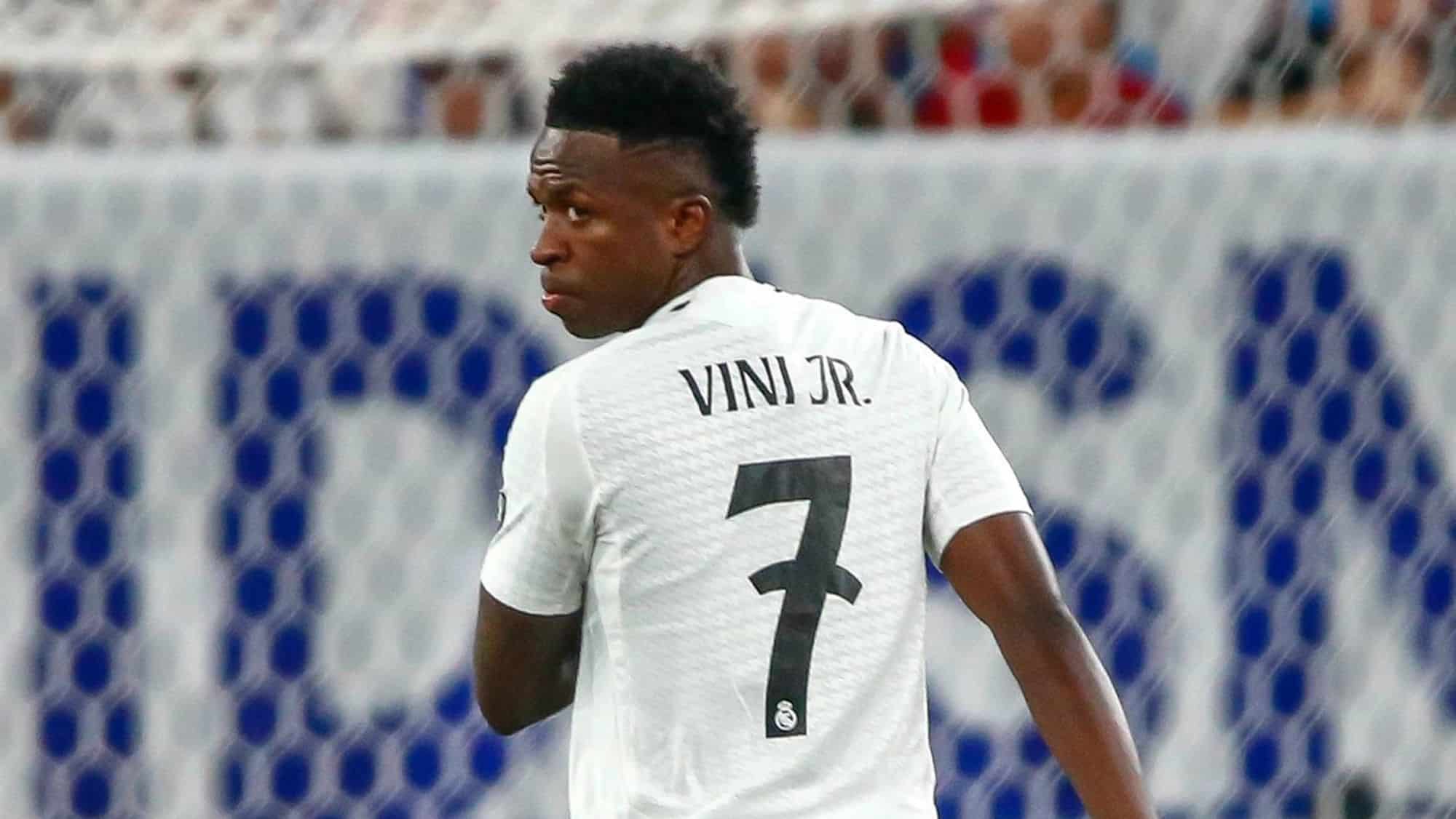 Vinicius en partido de la segunda fecha de la temporada 2024-2025.