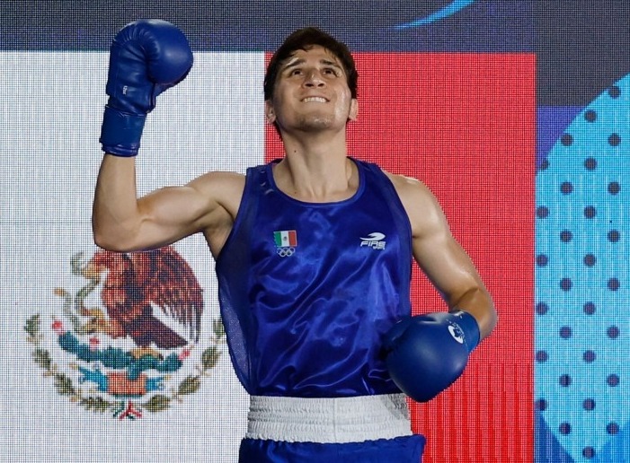 Marco Verde en su participación en JO 2024.