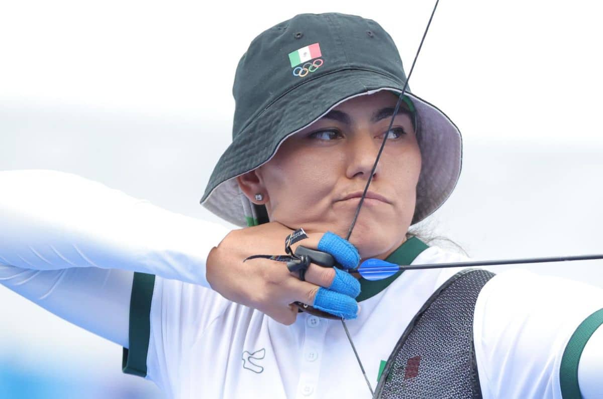 Alejandra Valencia en su participación en Juegos Olímpicos 2024.