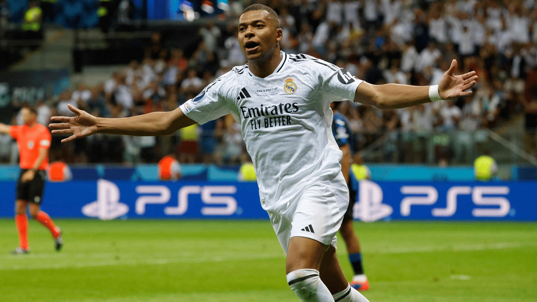 MBAPPÉ ANOTA POR EL MADRID ANTE MALLORCA