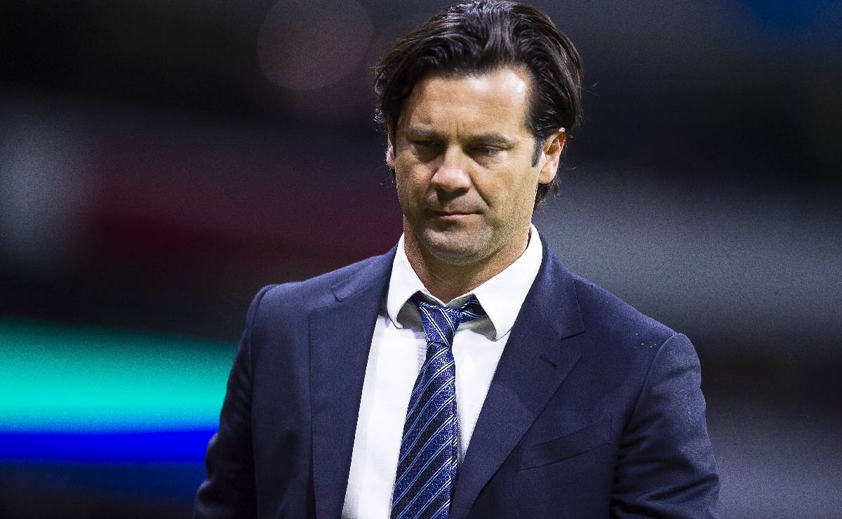 Santiago Solari en su paso por la Liga MX con América.