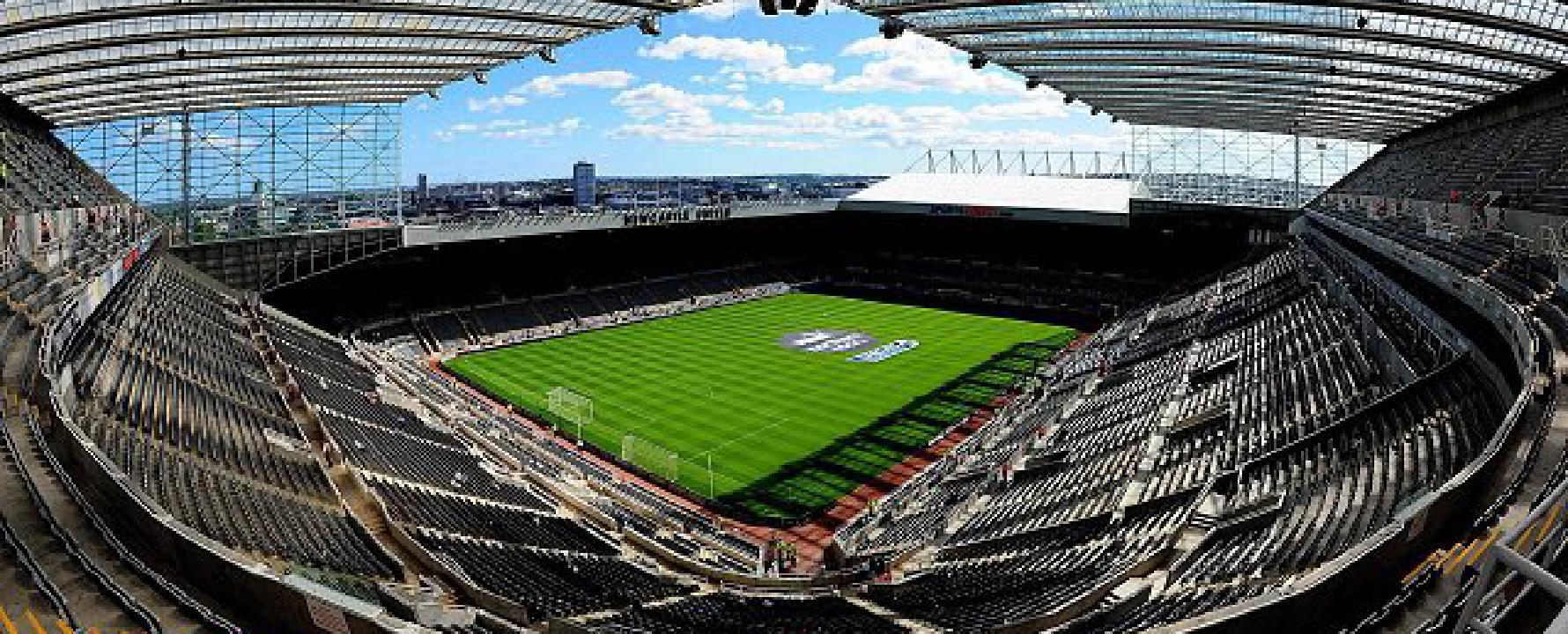 El St. James' Park Stadium será sede del juego de la fecha 3 entre el Newcastle y el Tottenham.