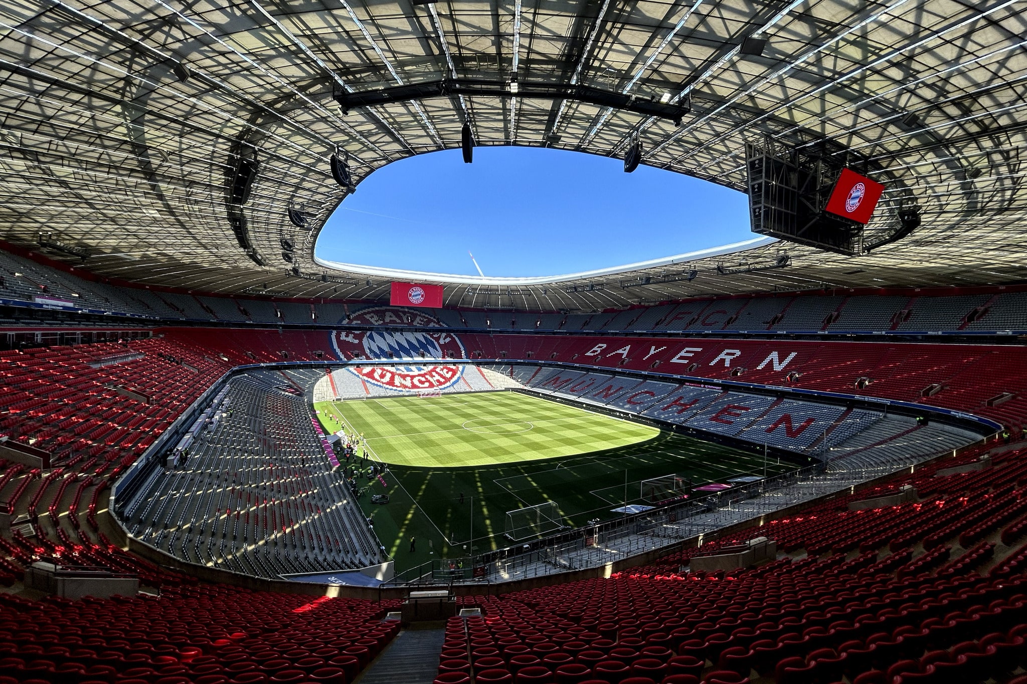 El Allianz Arena será la sede de este estadio en la Champions este martes.