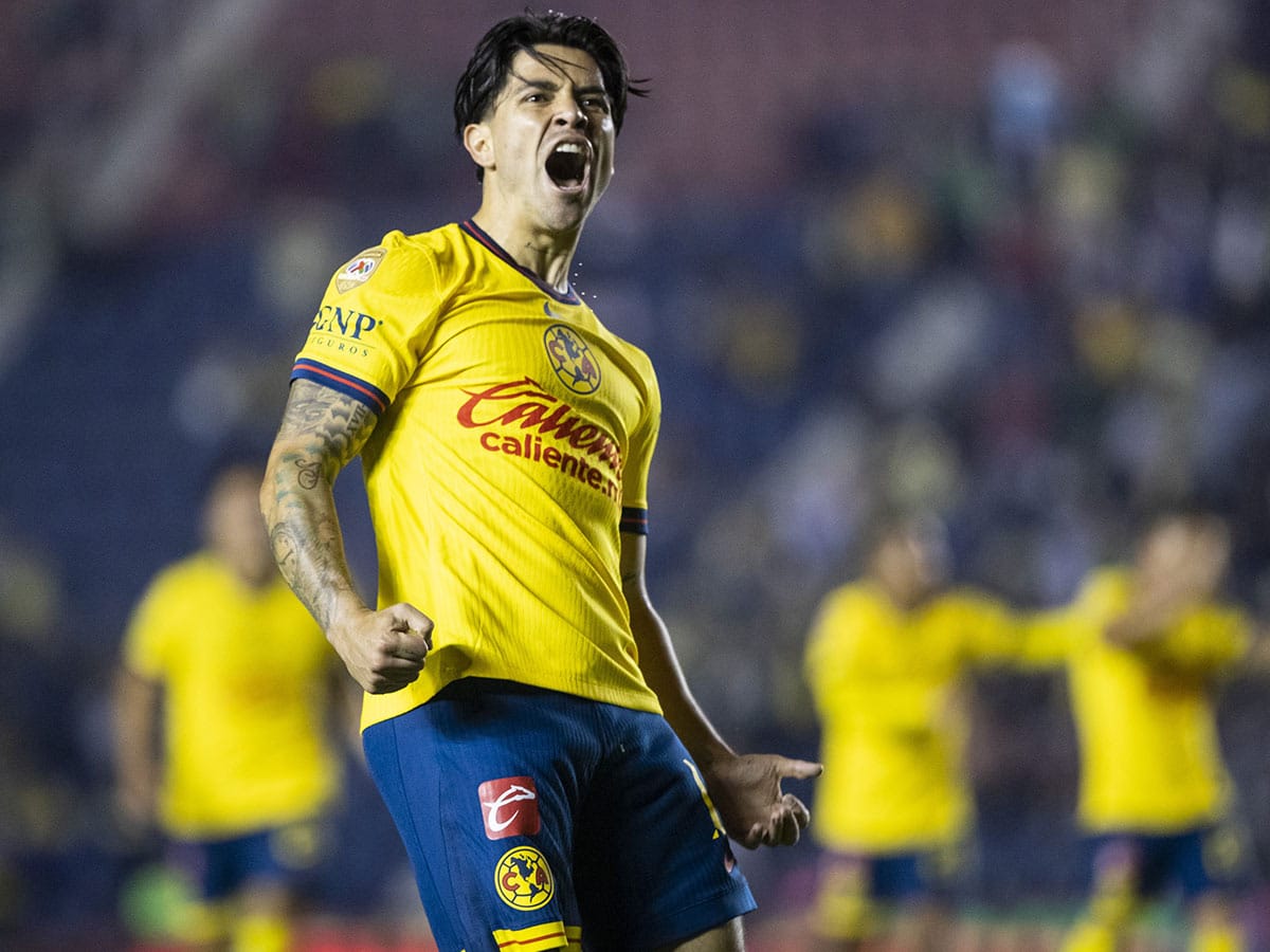 VICTOR DÁVILA ANOTA SU PRIMER GOL CON EL AMÉRICA