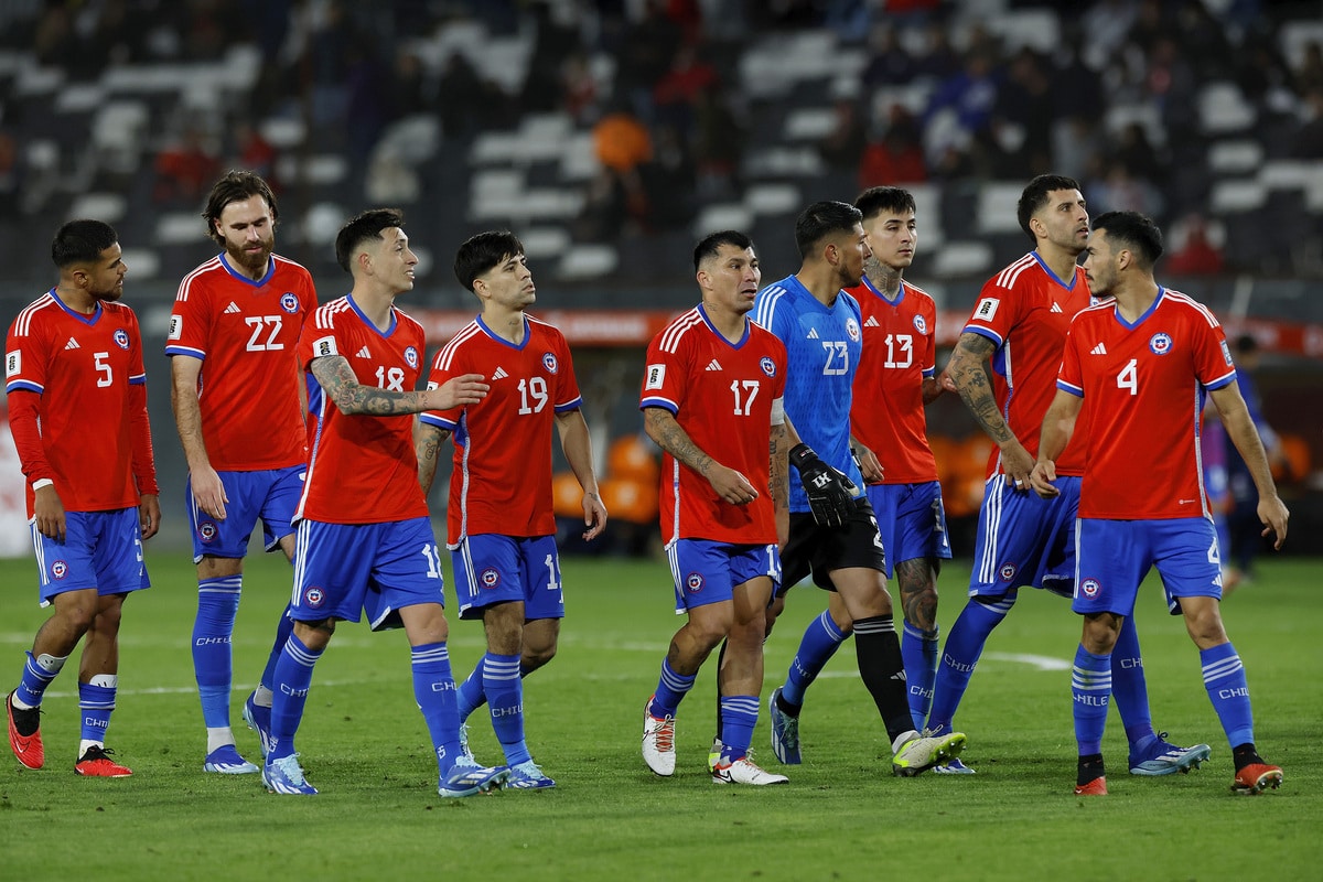 Jugadores de Chile en la pasada Copa América 2024.