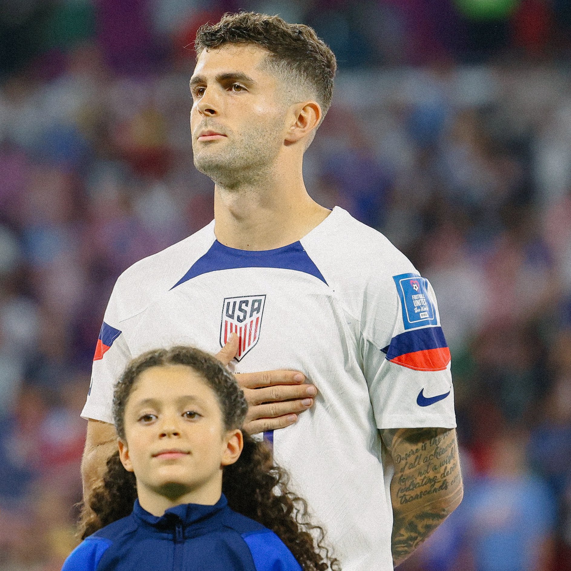 Christian Pulisic llega como el capitán de Estados Unidos.