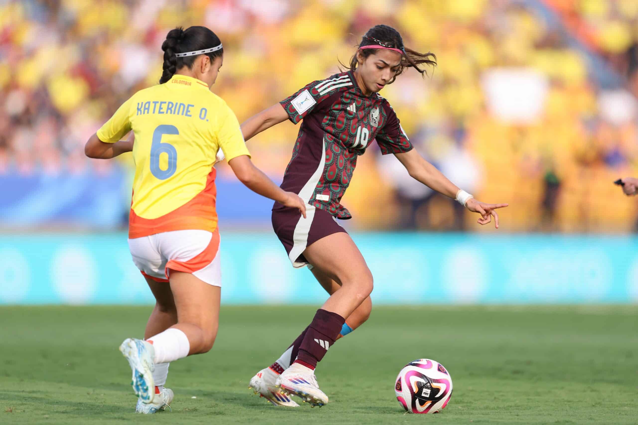 MÉXICO VS COLOMBIA SUB 20 FEM