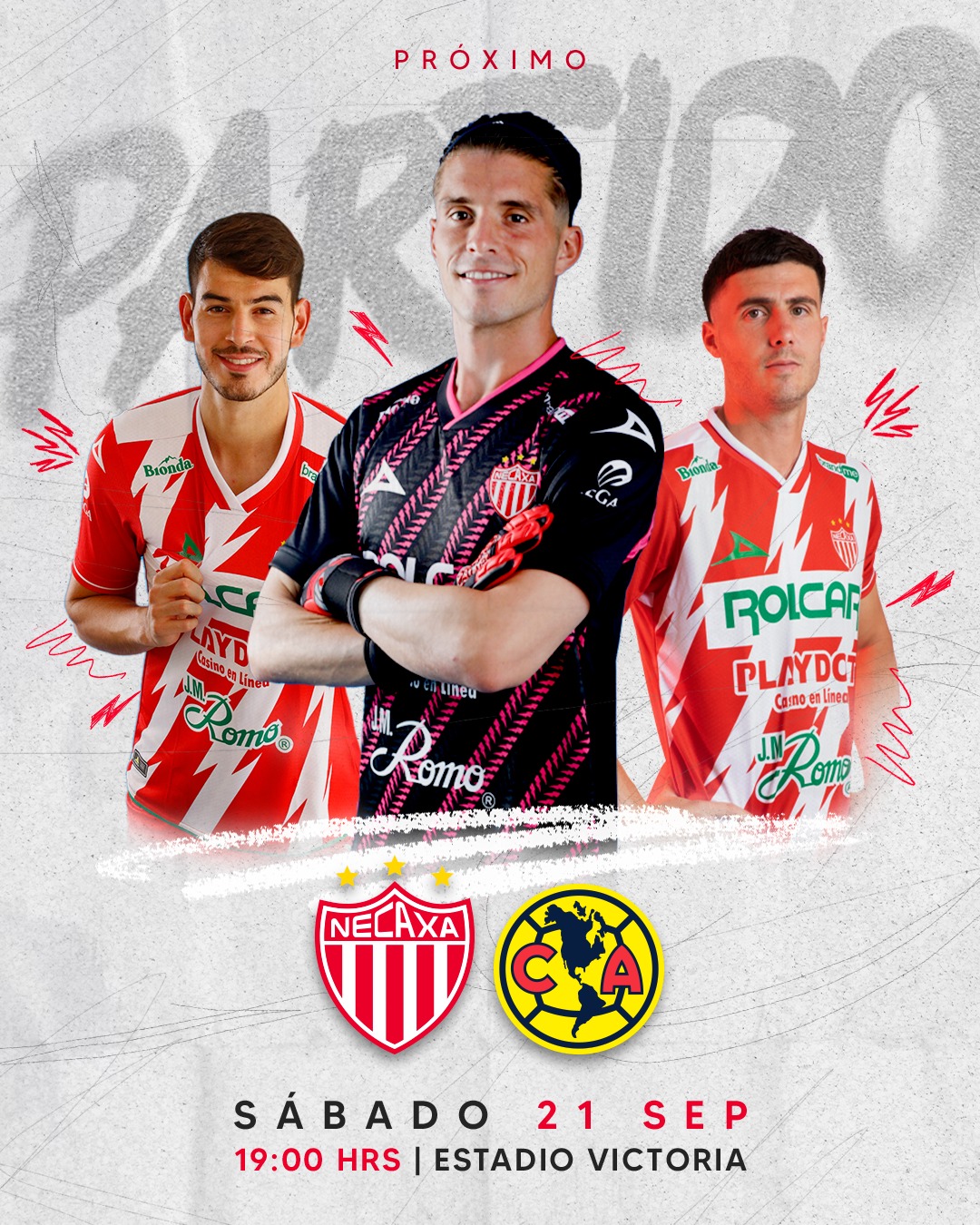 Necaxa vs América, este sábado en duelo de la fecha 9 del AP2024.