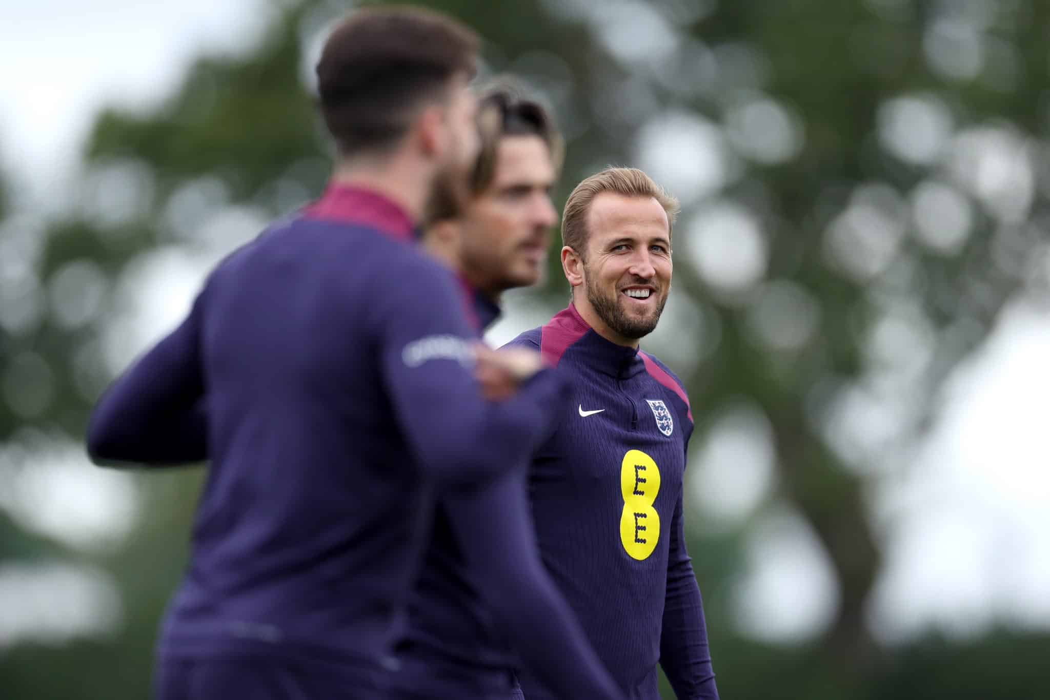 Harry Kane viene de marcar su gol 100 con la selección de Inglaterra.